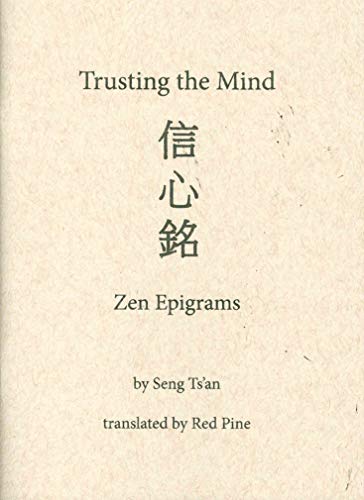 Book Cover Trusting The Mind: Zen Epigrams