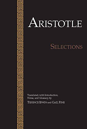 Book Cover Aristotle: Selections