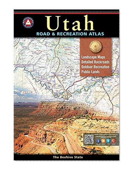 Book Cover Utah Road & Recreation Atlas (Benchmark Maps)