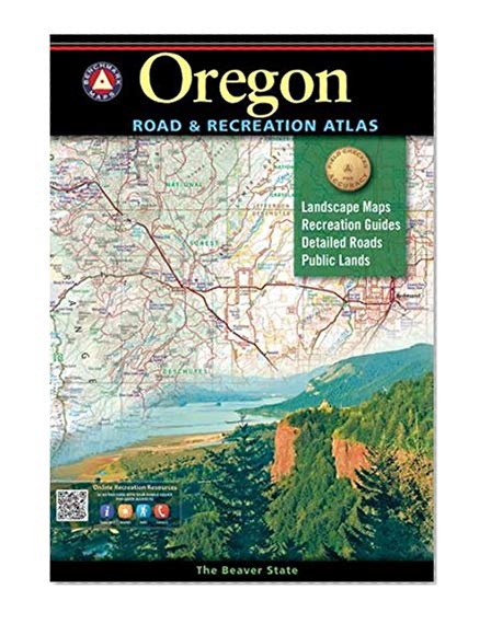 Book Cover Oregon Benchmark Road & Recreation Atlas