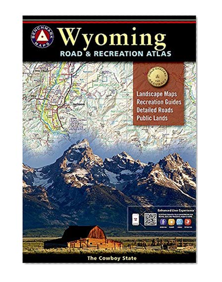 Book Cover Wyoming Benchmark Road & Recreation Atlas