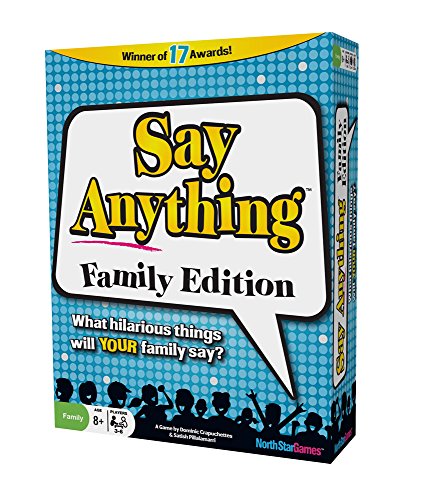 Book Cover North Star Games Say Anything Family Game | Card Game with Fun Get to Know Questions