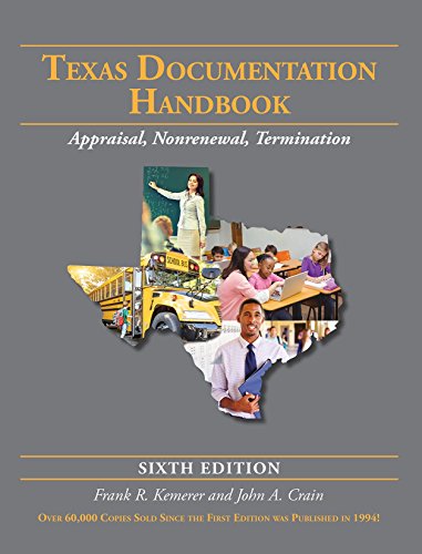 Book Cover Texas Documentation Handbook: Appraisal, Nonrenewal, Termination