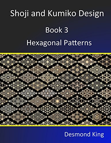 Book Cover Shoji and Kumiko Design: Book 3 Hexagonal Patterns