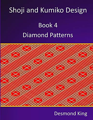 Book Cover Shoji and Kumiko Design: Book 4 Diamond Patterns