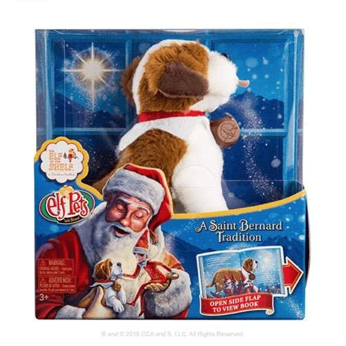Book Cover Elf on The Shelf Pets: A St. Bernard Tradition Plush