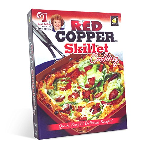 Book Cover Red Copper Skillet Cooking Cookbook from Cathy Mitchell by BulbHead