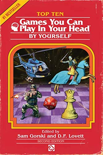 Book Cover Top 10 Games You Can Play In Your Head, By Yourself: Second Edition