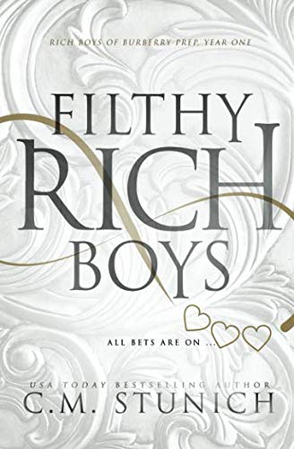 Book Cover Filthy Rich Boys: A Reverse Harem High School Bully Romance (Rich Boys of Burberry Prep)