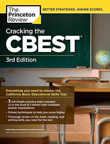 Book Cover Cracking the CBEST, 3rd Edition (Professional Test Preparation)