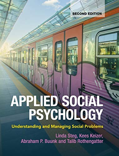 Book Cover Applied Social Psychology: Understanding and Managing Social Problems