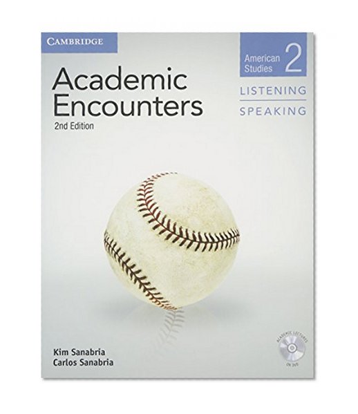 Book Cover Academic Encounters Level 2 Student's Book Listening and Speaking with DVD: American Studies