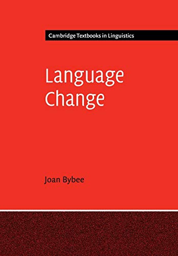 Book Cover Language Change (Cambridge Textbooks in Linguistics)