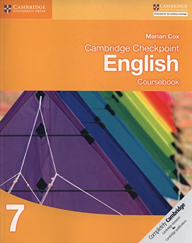 Book Cover Cambridge Checkpoint English Coursebook 7 (Cambridge International Examinations)