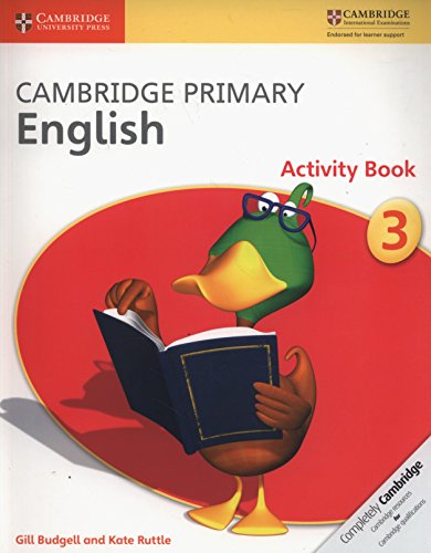 Book Cover Cambridge Primary English Activity Book 3