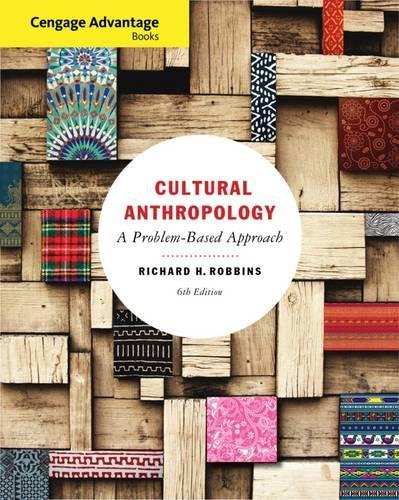 Book Cover Cengage Advantage Books: Cultural Anthropology: A Problem-Based Approach