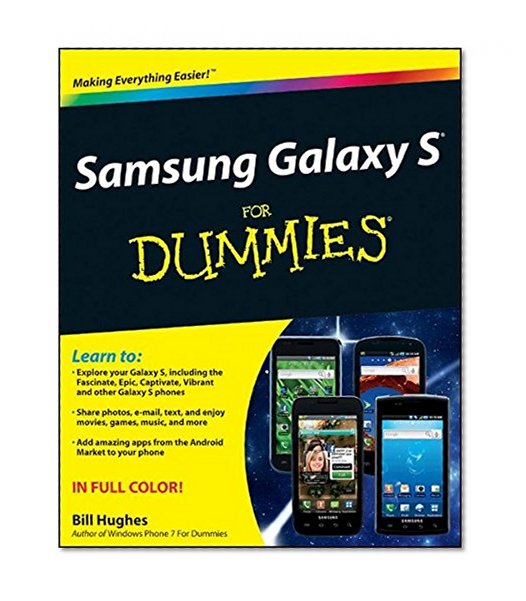 Book Cover Samsung Galaxy S For Dummies