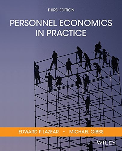Book Cover Personnel Economics in Practice