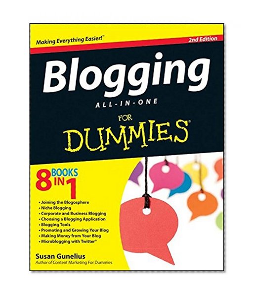 Book Cover Blogging All-in-One For Dummies