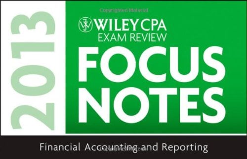 Wiley Cpa Examination Review 2013 Focus Notes Financial