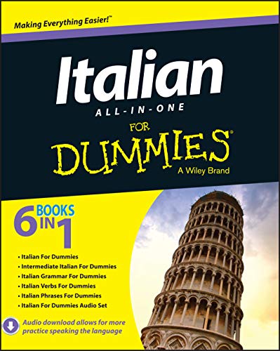 Book Cover Italian All-in-One For Dummies