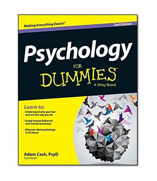 Book Cover Psychology For Dummies