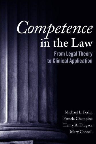 Book Cover Competence in the Law: From Legal Theory to Clinical Application