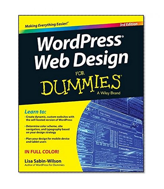 Book Cover WordPress Web Design For Dummies