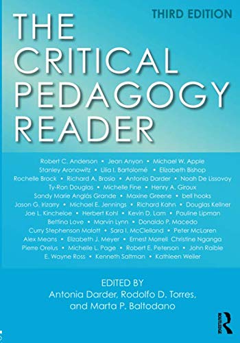 Book Cover The Critical Pedagogy Reader