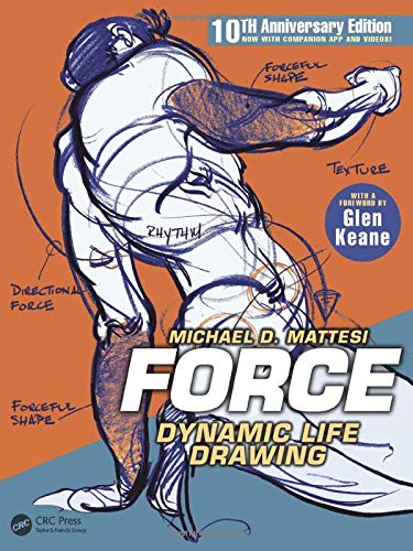Book Cover FORCE: Dynamic Life Drawing: 10th Anniversary Edition (Force Drawing Series)