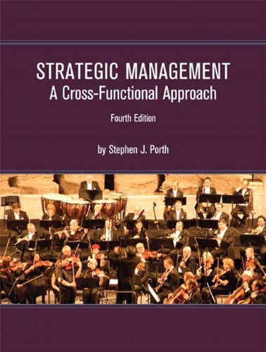 Book Cover Strategic Management: A Cross-Functional Approach (4th Edition)