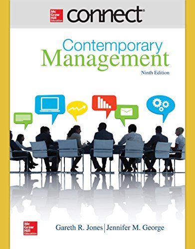 Book Cover Connect 1 Semester Access Card for Contemporary Management