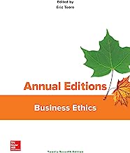 Book Cover Annual Editions: Business Ethics, 27/e