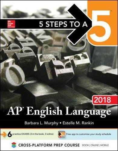 Book Cover 5 Steps to a 5: AP English Language 2018