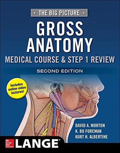 Book Cover The Big Picture: Gross Anatomy, Medical Course & Step 1 Review, Second Edition