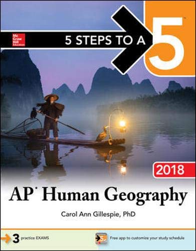 Book Cover 5 Steps to a 5: AP Human Geography 2018