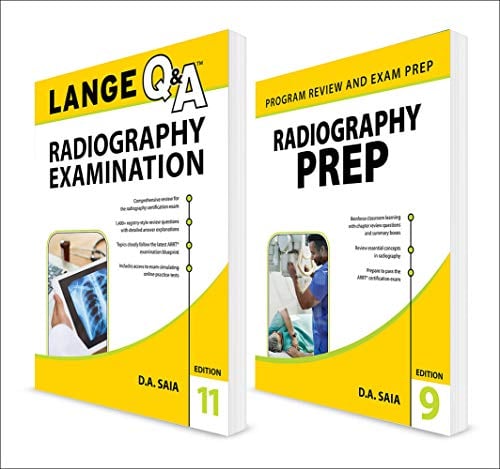 Book Cover Radiography Review Value Pack (Program Review and Exam Prep / Lange Q & a)
