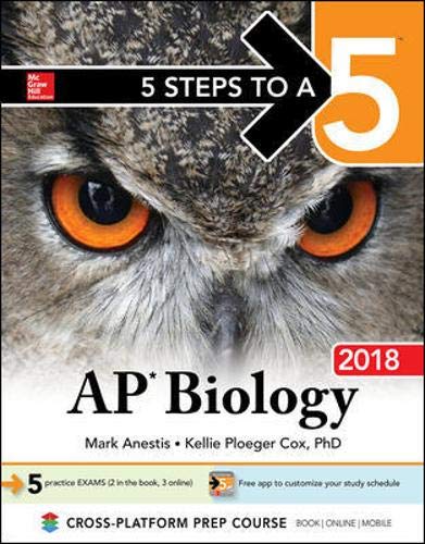 Book Cover 5 Steps to a 5: AP Biology 2018