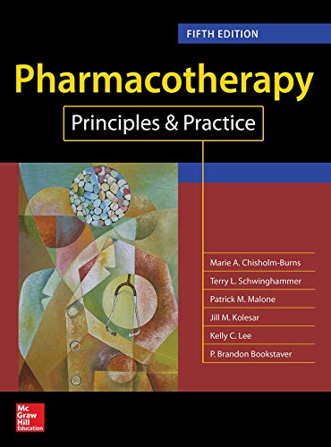 Book Cover Pharmacotherapy Principles and Practice, Fifth Edition