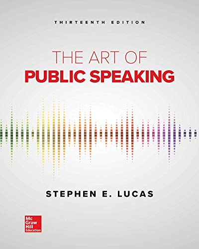 Book Cover Loose Leaf for the Art of Public Speaking