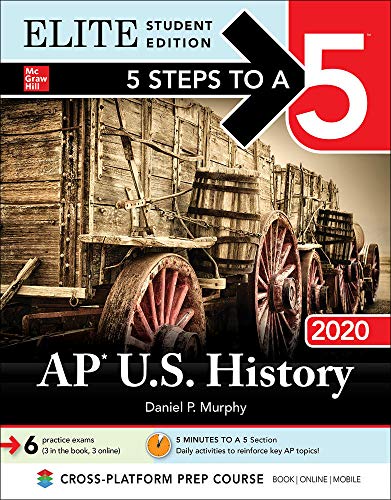 Book Cover 5 Steps to a 5: AP U.S. History 2020 Elite Student Edition
