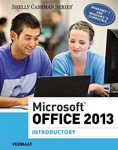 Book Cover MicrosoftOffice 2013: Introductory (Shelly Cashman Series)