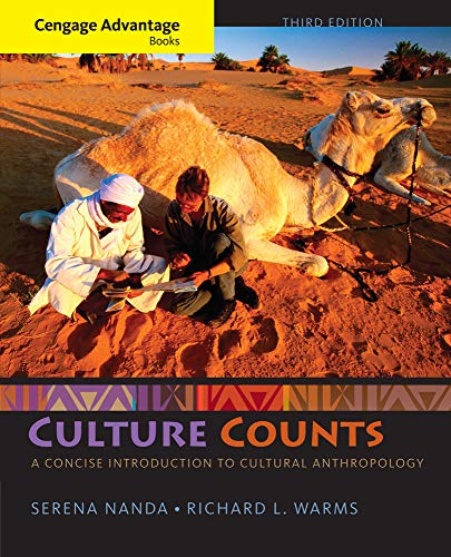 Book Cover Cengage Advantage Books: Culture Counts: A Concise Introduction to Cultural Anthropology