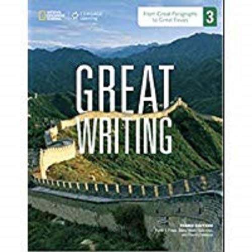 Book Cover Great Writing 3 with Online Access Code