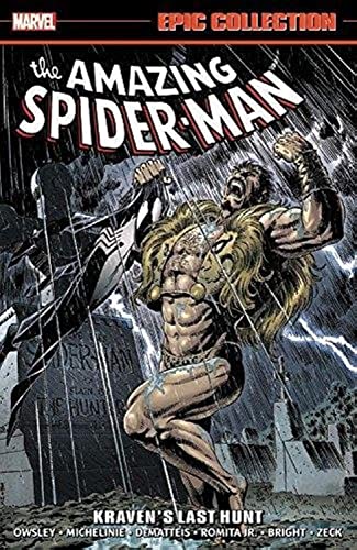 Book Cover Epic Collection The Amazing Spider-Man 17: Kraven's Last Hunt