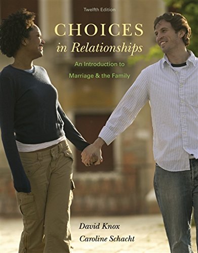 Book Cover Choices in Relationships: An Introduction to Marriage and the Family