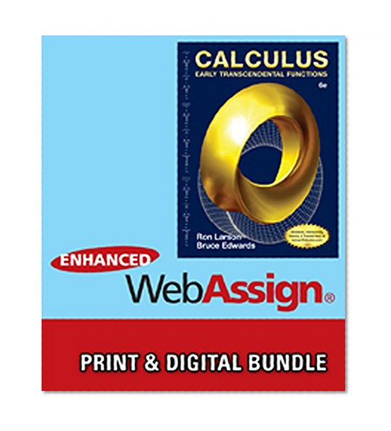 Book Cover Bundle: Calculus: Early Transcendental Functions, 6th + Enhanced WebAssign Printed Access Card for Calculus, Multi-Term Courses