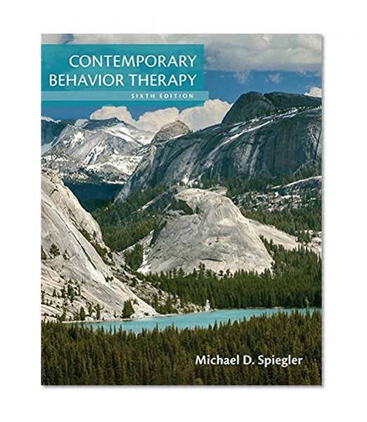 Book Cover Contemporary Behavior Therapy