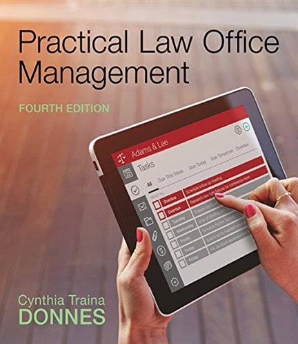 Book Cover Practical Law Office Management