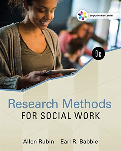 Book Cover Empowerment Series: Research Methods for Social Work